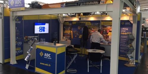 Stand ADC au cemat hanovre